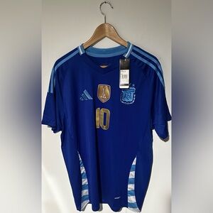 ADIDAS MENS ARGENTINA JERSEY MESSI 2XL